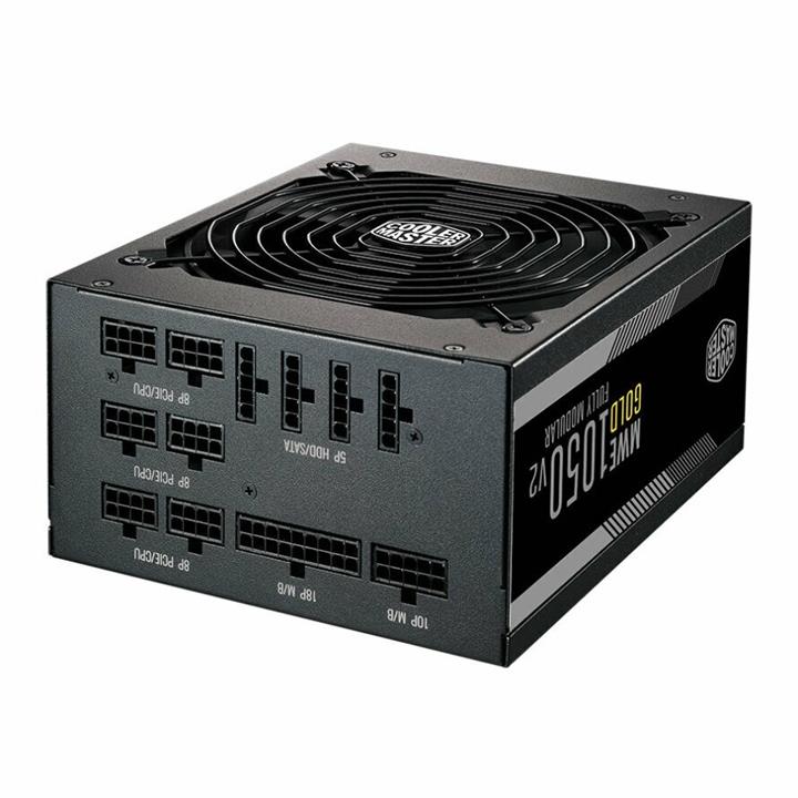 پاور 1050 وات کولر مستر MWE GOLD 1050 V2 Gold Full Modular Cooler Master MWE GOLD 1050-V2 Gold Full Modular Power Supply